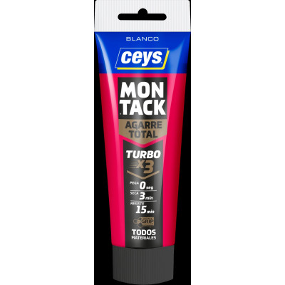 ADHESIVO MONTAJE MONTACK BLANCO