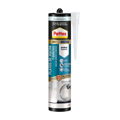 SILICONA NEUTRA DUCHA BAÑERA TRANS