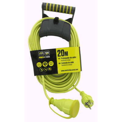 PROLONGADOR 20 METROS IP44 VERDE PROXT