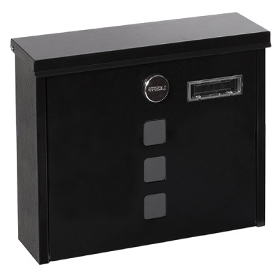 BUZON EXTERIOR ACERO CHANCE NEGRO