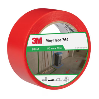 CINTA MARCAJE VINILO ROJA
