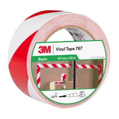 CINTA MARCAJE VINILO ROJA/BLANC