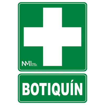 SEÑAL BOTIQUIN PVC CLASE B