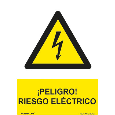 SEÑAL ADH RIESGO ELECTRICO