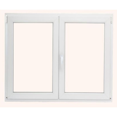 VENTANA CANDO PVC 2 HOJAS 100X120