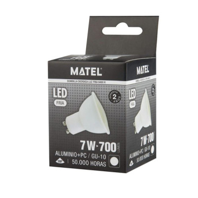 LAMPARA LED DICROICA FRIA