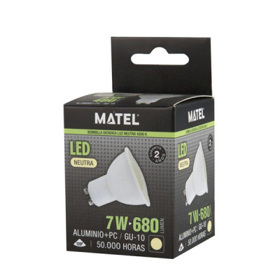 LAMPARA LED DICROICA NEUTRA