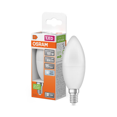 LAMPARA LED VELA 840 E14 LN 4000K 806 Lm