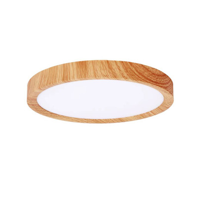 PLAFON LED MERY MADERA 23CM REDNDO 1782LM CCT