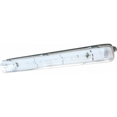 PANTALLA ESTANCA IP65 PARA 2 TUBO LED NO INCL.