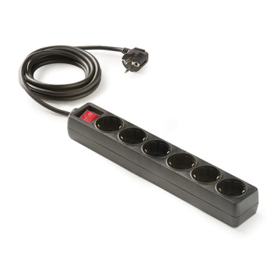 BASE MULTIPLE 6TOMAS TT NEGRO C/INTER