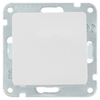 CONMUTADOR EMPOTRAR CRUCE BLANCO