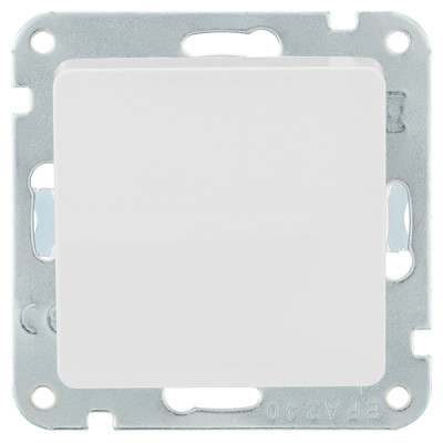 PULSADOR EMPOTAR BLANCO