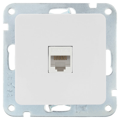 TOMA RJ45 CAT 6 BLANCO