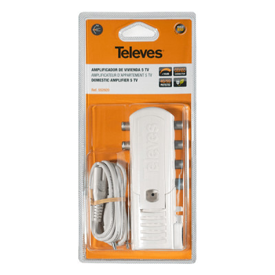 AMPLIFICADOR ANTENA TV 4 SALID 5G