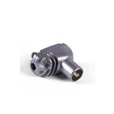 CONECTOR ANTENA TV ACODADO M METALICO