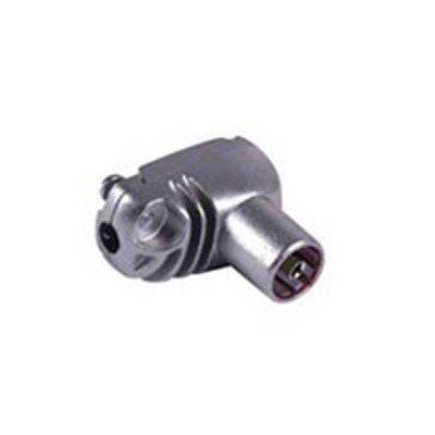CONECTOR ANTENA TV ACODADO H METALICO