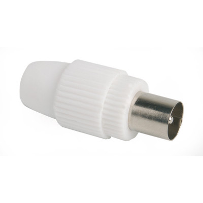 CONECTOR ANTENA TV MACHO RECTO