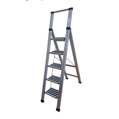 ESCALERA DOMESTICA ALU 5 PELDAÑOS