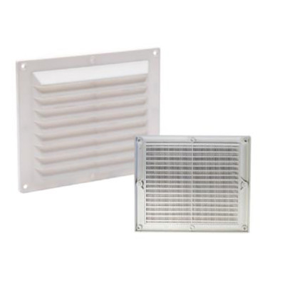 REJILLA ATORNILLAR ABS BLANCO + MOSQUITERA VRAC