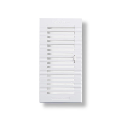 REJILLA EMP REGULABLE SHUN+ MARCO ABS BLANCO VRAC