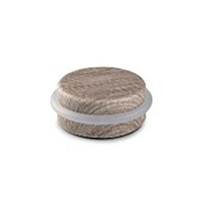 TOPE PUERTA ADH PLASTICO-METAL OLIVO