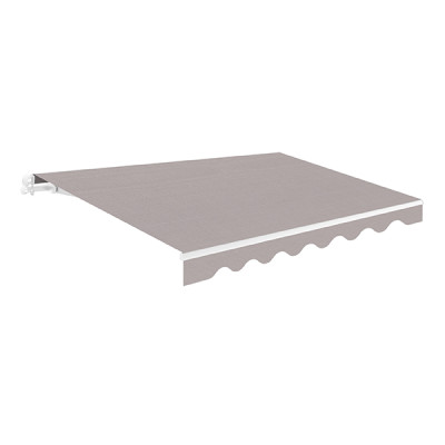 TOLDO RETRACTIL GRIS CENIZA