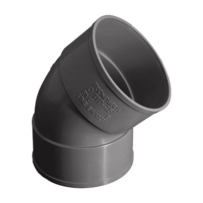 CODO PVC H-H 45 32 MM