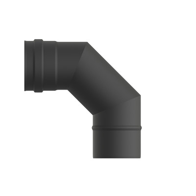 CODO ESTUFA VITRIFICADO MATE PELLET 90