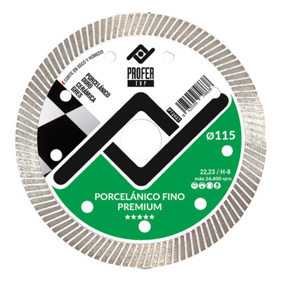 DISCO DIAMANTE PORCELANICO FINO PRO