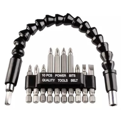SET 11 PUNTA + ADAPTADOR FLEXIBL