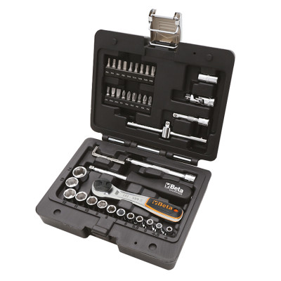 LLAVE VASO JGO 13 PZ+CARRACA