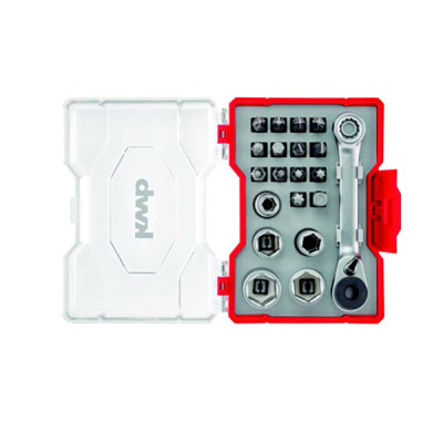 LLAVE VASO JG 12 PZ+CARRACA