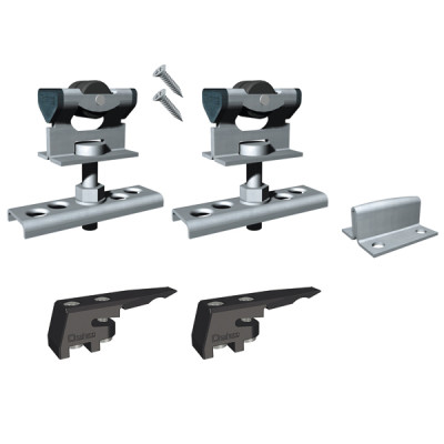 ACCESORIOS CORREDERA ALUMINIO JGO