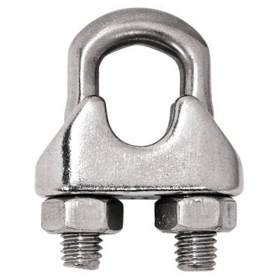 SUJETACABLE INOX DIN741