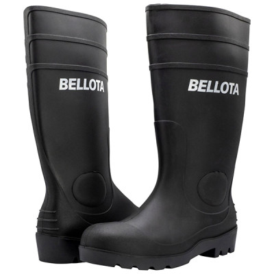 BOTA AGUA PVC PUNT+PLANT S5 NEGRO