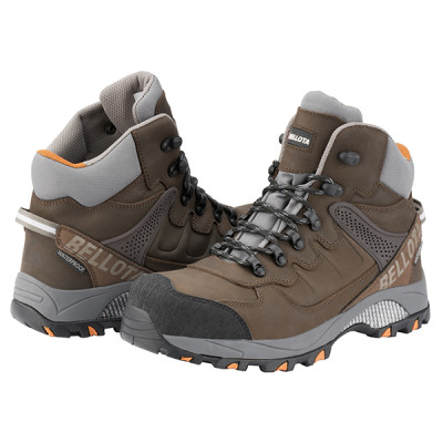 BOTA PIEL MARRON AGRO S3+PUN