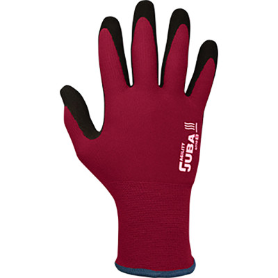GUANTE NYLON NITRILO ROJO