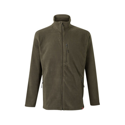 CHAQUETA POLAR C/CREMA VERDE