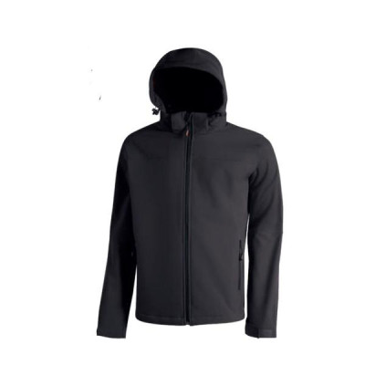 CHAQUETA SOFTSHELL NEGRA KYRA