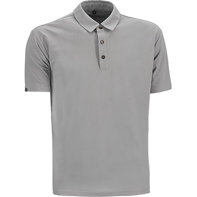 POLO M/CORTA NATURE TECH GRIS