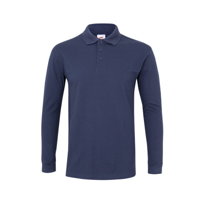 POLO M/LARGA ALGODON AZUL NAVY