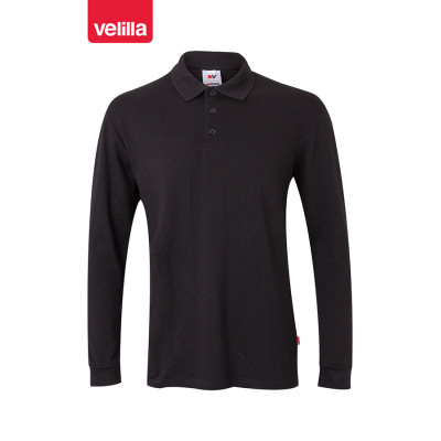 POLO M/LARGA NEGRO