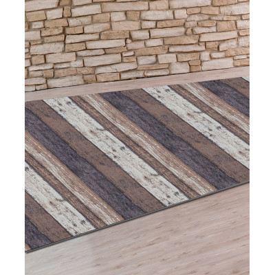 ALFOMBRA PASILLERA TEXTIL MADERA (METRO)
