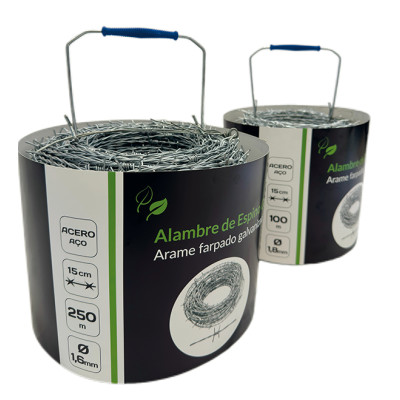 ALAMBRE ESPINO 15 CM R/250