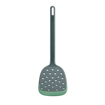 ESPATULA RANURADA COCINA SILICONA