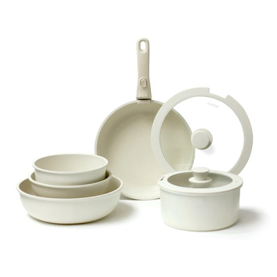 BATERIA COCINA BLANCA 8 PZAS