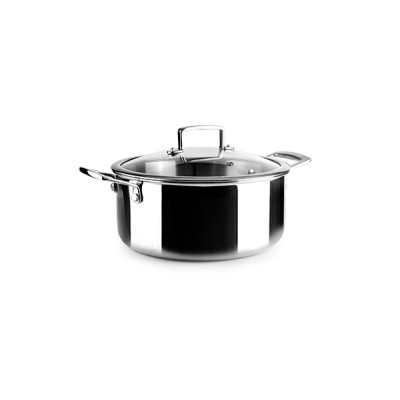 CACEROLA INOX+ALUM+INOX TRIPLY NATURAL