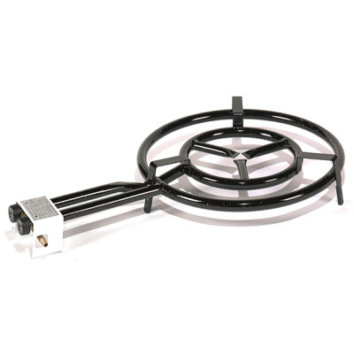 PAELLERO TUBO GAS BUTANO 2 FUEGOS