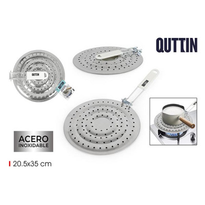 DIFUSOR PARA COCINA GAS ACERO INOXIDABLE